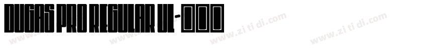 Dugas Pro Regular Ul字体转换